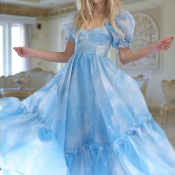 Selkie Dresses & Skirts - NWOT Selkie Head In The Clouds Ritz Gown Size L Large